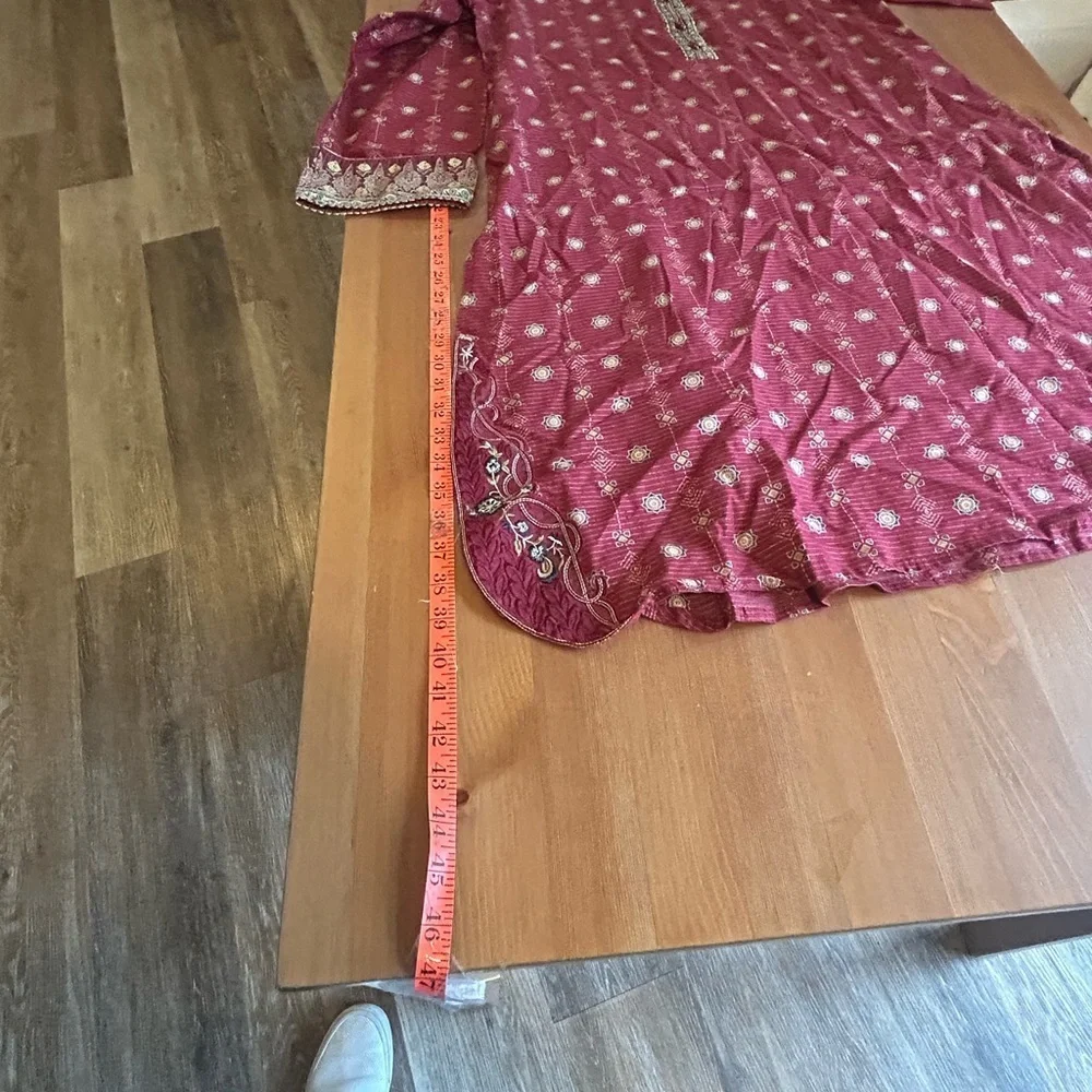 Zeen Size 12 Indian Embroidered Dress
